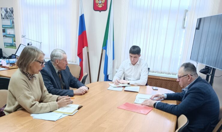 Встреча с и.о. министра лесного хозяйства и лесопереработки Хабаровского края